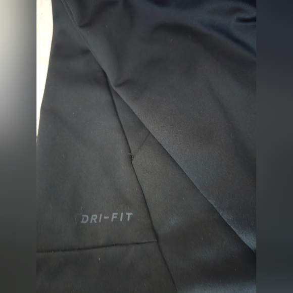 COPY - Nike Dri Fit Black Hoodie with Grey Checkmark - Picture 4 of 4